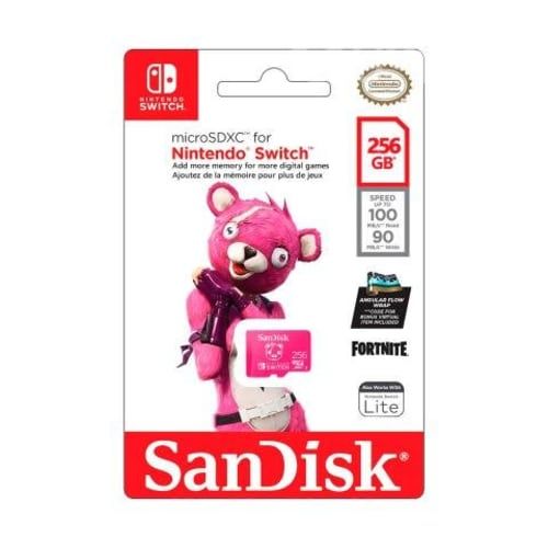 Tarjeta MicroSDXC SanDisk 256GB SDSQXAO-256G-GN6ZG