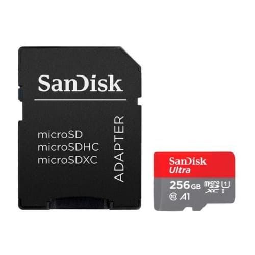 Tarjeta MicroSDXC SanDisk 256GB SDSQUAC-256G-GN6MA
