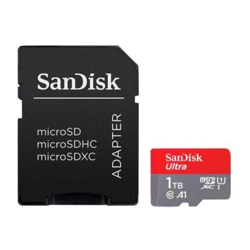 Tarjeta de Memoria MicroSD SanDisk 1TB + Adaptador