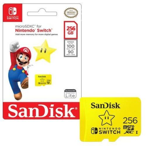 Tarjeta MicroSDXC SanDisk 256GB SDSQXAO-256G-GNCZN