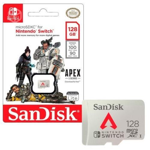 Tarjeta MicroSDXC SanDisk 128GB SDSQXAO-128G-GN6ZY