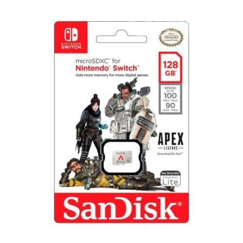Tarjeta MicroSDXC SanDisk 128GB SDSQXAO-128G-GN6ZY