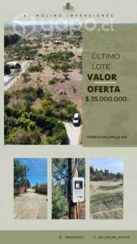 OFERTA POPETA MELIPILLA ruta rapel. valor desde