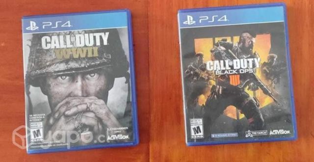 Call of Duty BO4 y WW II