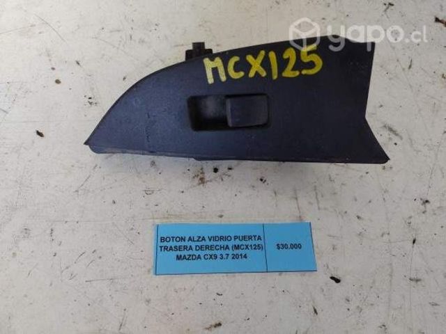 Boton Alza Vidrio Pta tras der (MCX125) Mazda CX9