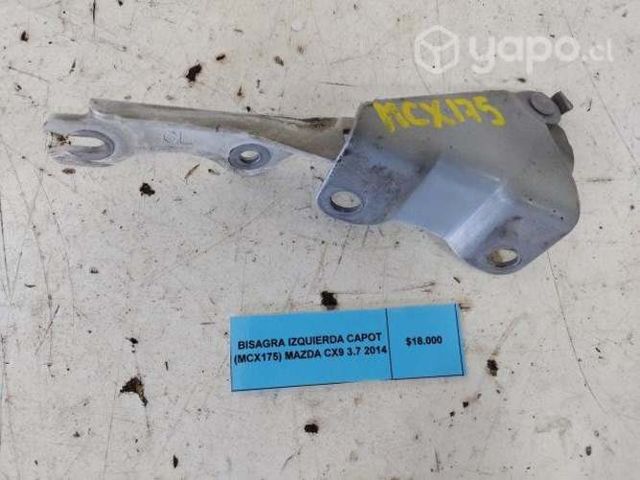 Bisagra Izquierda Capot (MCX175) Mazda CX9 3.7