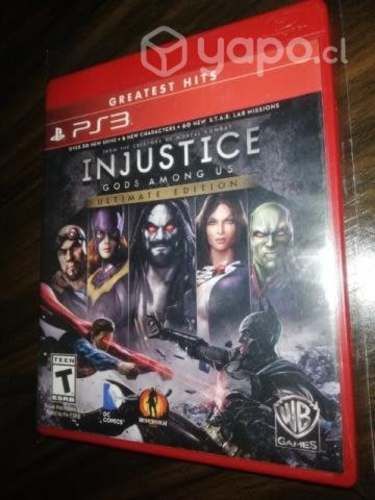 Injustice league. ps3.