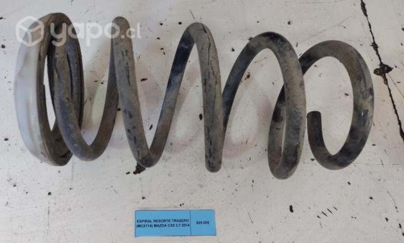 Espiral Resorte Trasero (MCX114) Mazda CX9 3.7
