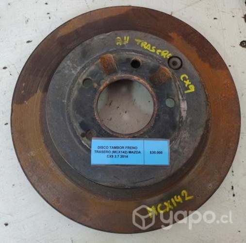 Disco Tambor Freno Trasero (MCX142) Mazda CX9 3.7