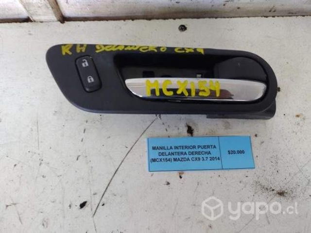 Manilla Interior Puerta Del Der (MCX154) Mazda CX9