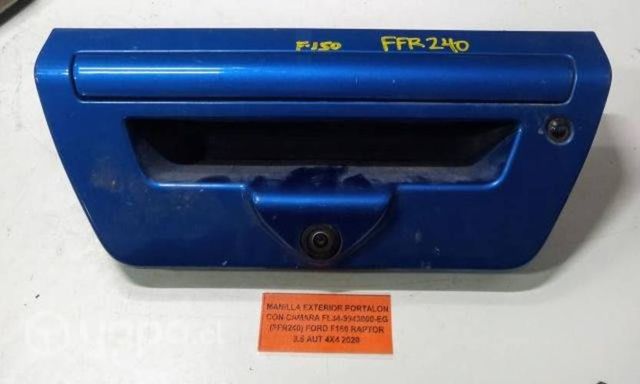 Manilla Exterior Portalon Con Camara Ford F150 R