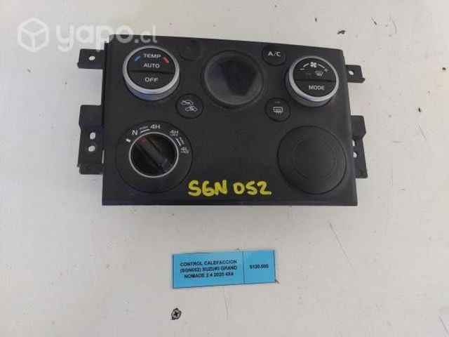 Control Calefaccion (SGN052) Grand Nomade 2020