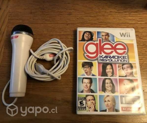 Glee Karaoke Wii + Microfono