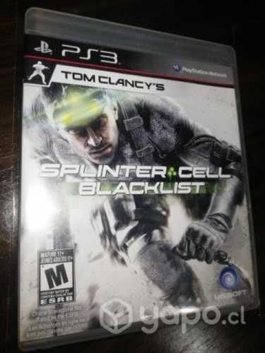 Splinter cell blacklist. ps3.