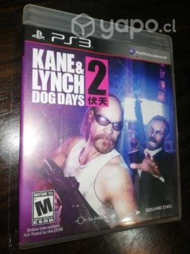 Kane & lynch 2. dog days. ps3.