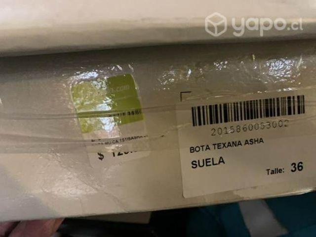 Original bota texana Ricky sarkany