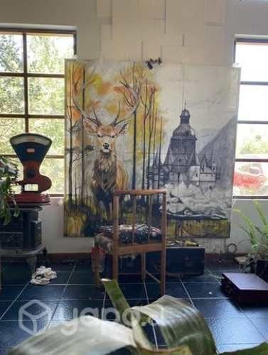 Cuadro mirada de alce