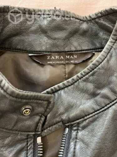 Chaqueta de cuero marca Zara tipo Piloto talla L