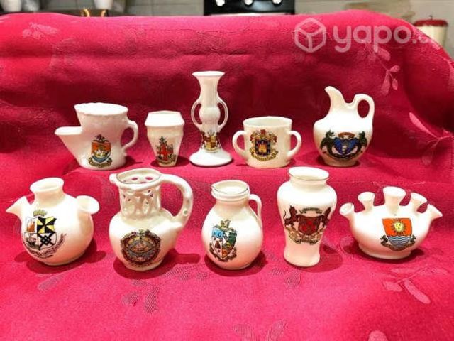 Linda Coleccion De Miniaturas De Porcelana Inglesa