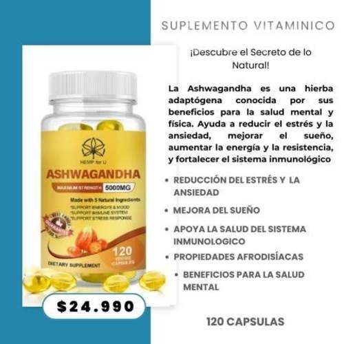 Ashwagandha (Suplemento antiestres/antidepresivo)