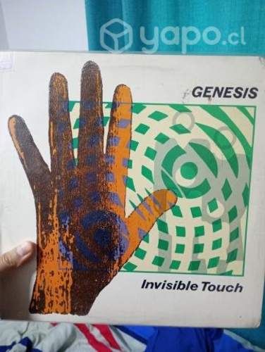 Vinilo de grupo Genesis Invisible Touch