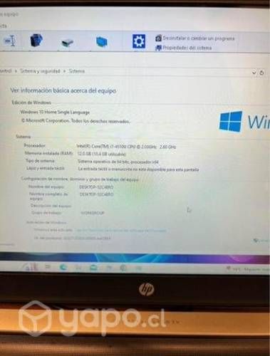 Notebook hp pavilion i7 12 ram + kit gamer