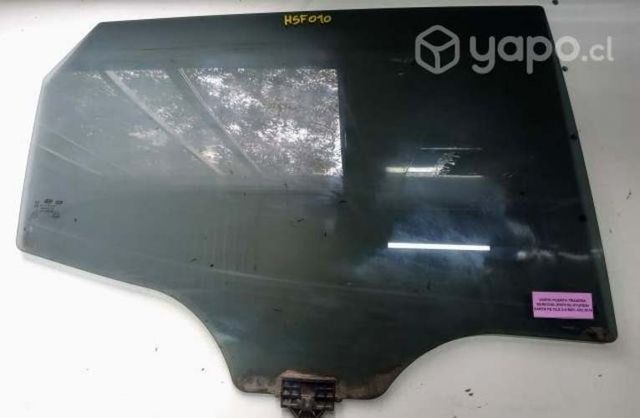 Vidrio Puerta Traser Der (HSF010) Hyundai Santa Fe