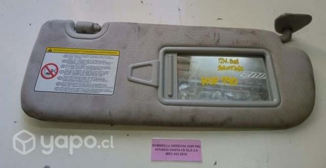 Sombrilla Derecha (HSF190) Hyundai Santa Fe GLS
