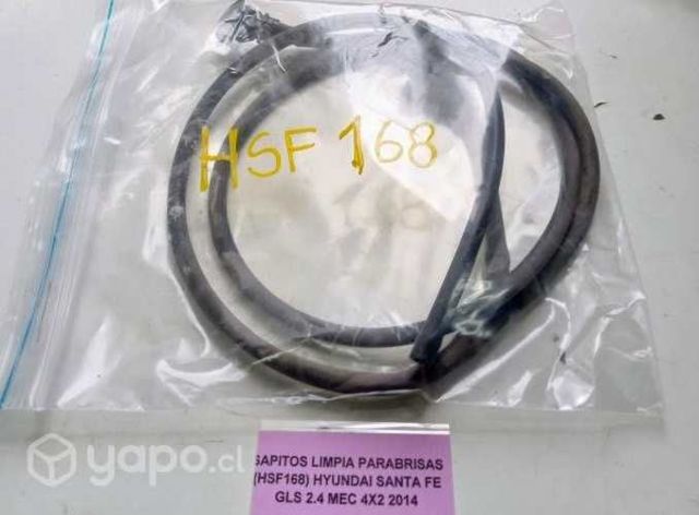 Sapitos limpia Parabrisa (HSF168) Hyundai Santa Fe