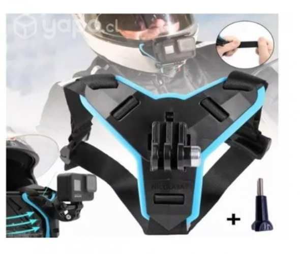 Soporte Casco Gopro Hero Moto Sjcam Eken