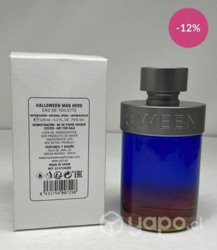 Tester Halloween Man Hero Edt 125 ml