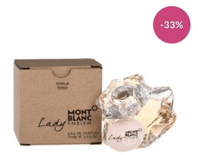 Tester Lady Emblem de Mont Blanc Edp 75 ml