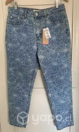 Mom Jeans-Nuevos-Aussie-Talla 40