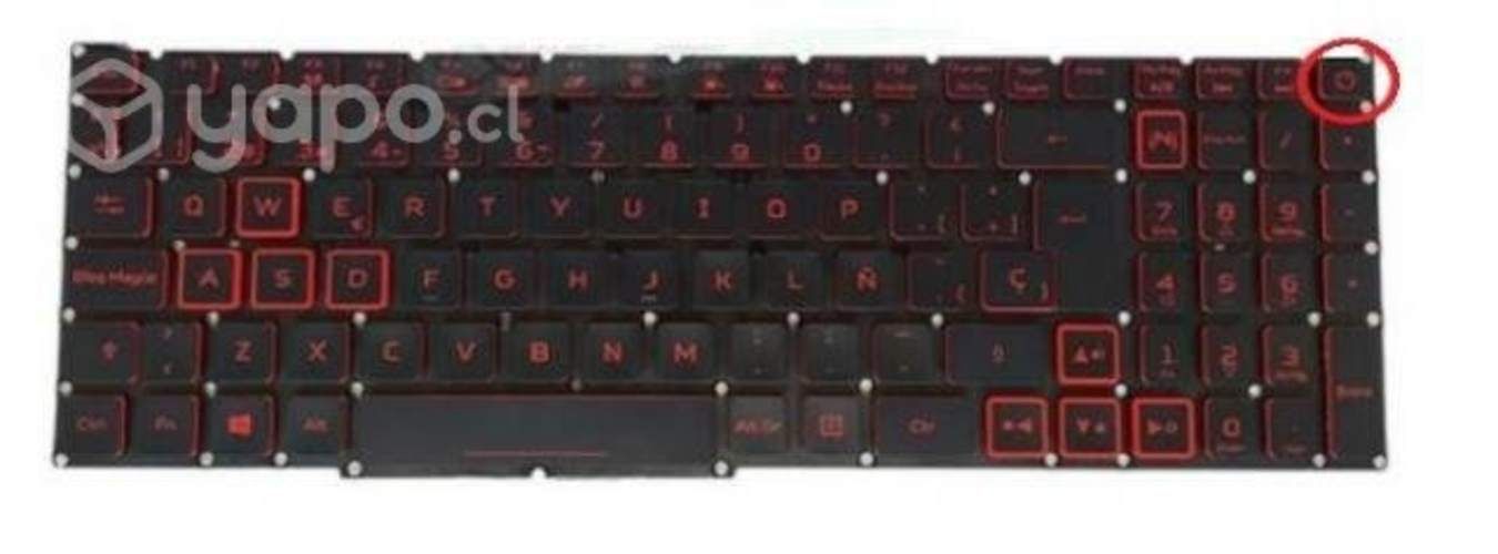 Teclado notebook Acer Nitro 5 AN515-43 AN515-54
