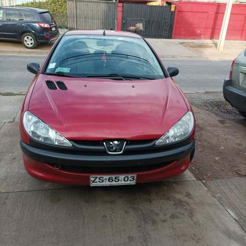 Peugeot 206 año 2006 Rojo Lucifer RX 1.6 16v