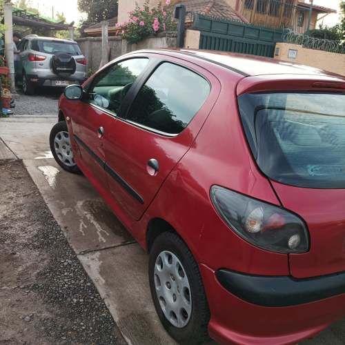 Peugeot 206 año 2006 Rojo Lucifer RX 1.6 16v