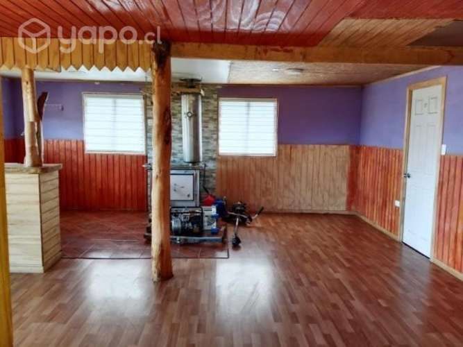 Vendo parcela con casa