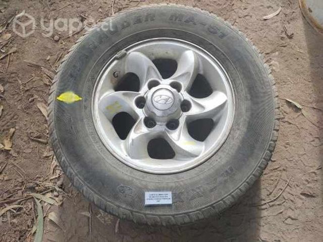 Llanta Aluminio C/Neum 255 65 R16 (HTR02) Terracan