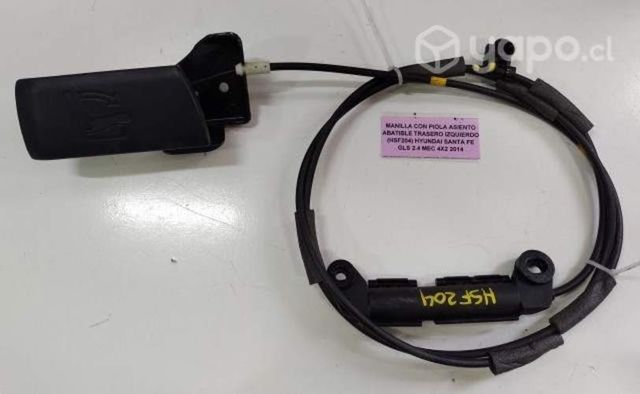 Manilla C/Piola Asiento Abatible Tras Izq Santa Fe