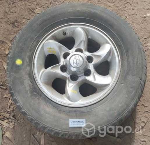 Llanta Aluminio C/Neum Malo (HTR004) Terracan