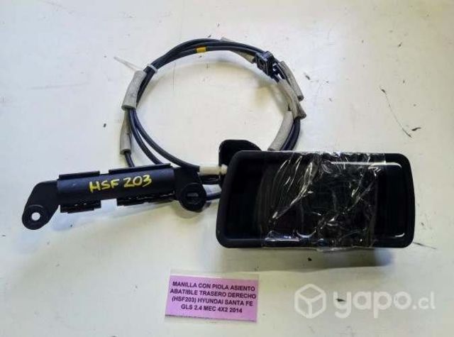 Manilla C/Piola Asiento Abatible Tras Der Santa Fe