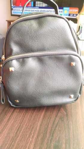 Mochila Cartera Negra, Mujer