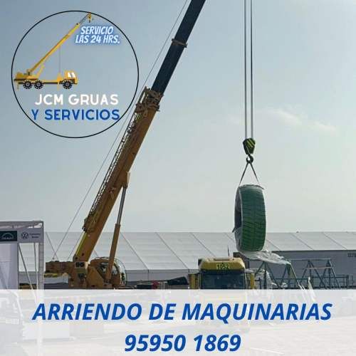 Arriendo de gruas horquillas y camiones plumas