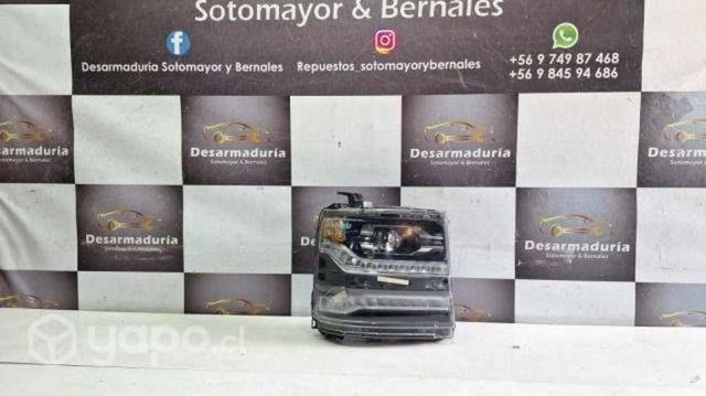 Optico Silverado 2017 a 2018 Rh 2.1