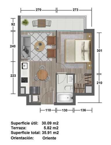 DEPARTAMENTO Venta dpto Argomedo 380