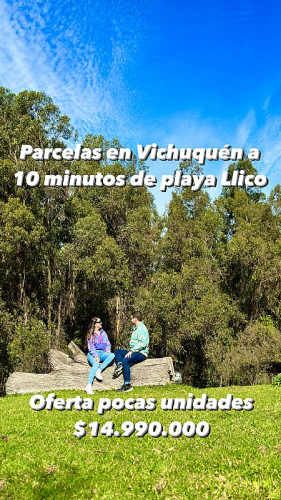 Parcela PARCELAS HERMOSAS A MINUTOS PLAYA Y LAGUNA TORCA, 5000M2 ROL