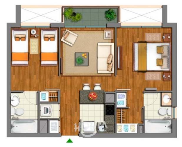 Departamento en Mujica