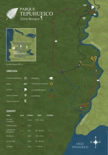 SITIO Parque Tepuhueico, Condominio Río Bravo, Chonchi, Chiloe