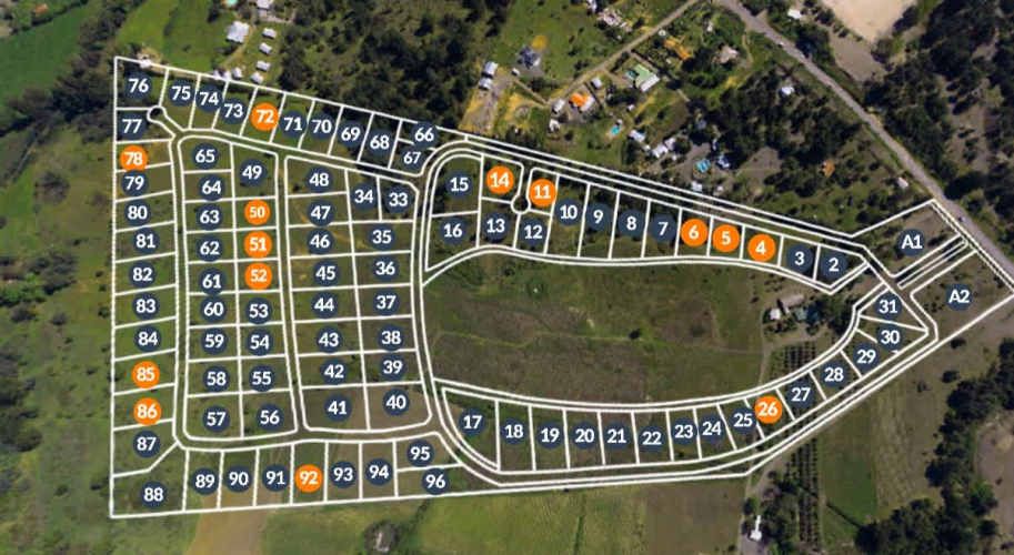 Excelentes sitios urbanos en Quillón