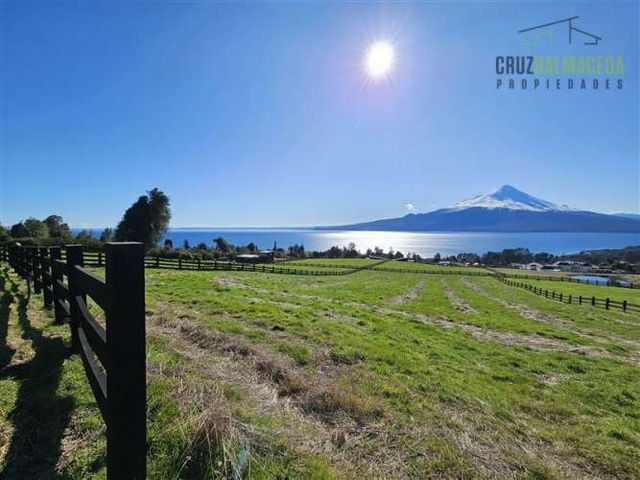 PARCELA Maravillosa vista al Lago Llanquihue y Volcán Osorno
